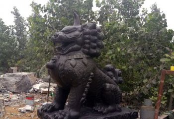 山西獬豸铸铜雕塑