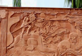 山西中国远古文化浮雕