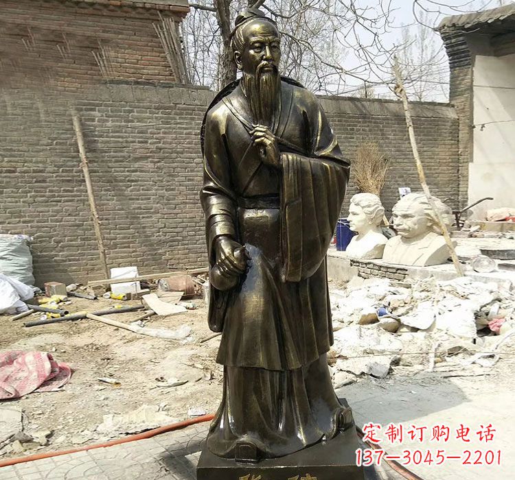山西铸铜古代名医华佗