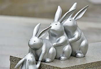 山西兔子雕塑不锈钢